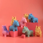 GNIOTEK ANTYSTRESOWY JEDNOROŻEC ZABAWKA SENSORYCZNA ANTYSTRESOWA FIDGET