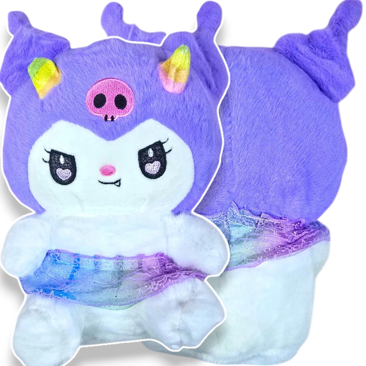 MASKOTKA KUROMI PLUSZOWA PRZYTULANKA MIĘKKI PLUSZAK DUŻY 30CM HELLO KITTY