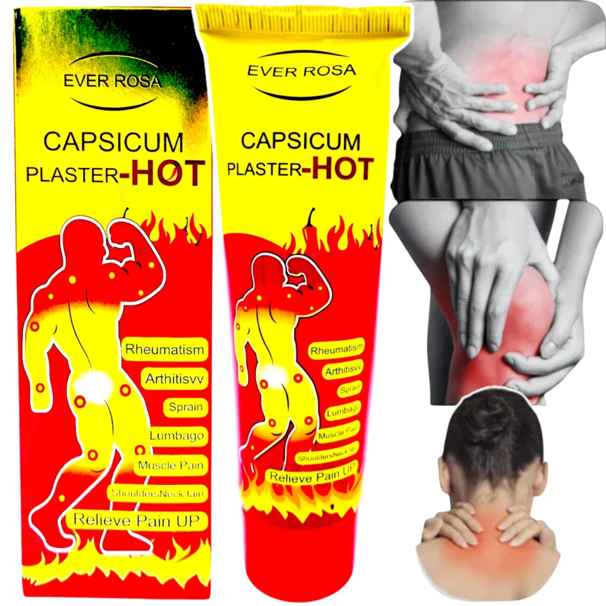 EVER ROSA KREM PRZECIWBÓLOWY NA REUMATYZM BÓL MIĘSNI 130 ml ULGA DLA STAWÓW