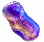 SLIME GALAXY KULKA PLASTYCZNA MASA SENSORYCZNA UCIEKAJĄCA PERŁOWA  GLUTY