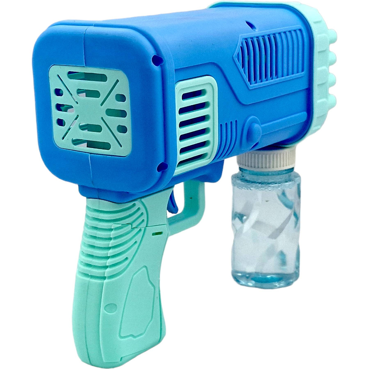 PISTOLET NA BAŃKI MYDLANE MASZYNA DO BANIEK MYDLANYCH WYRZUTNIA + PŁYN