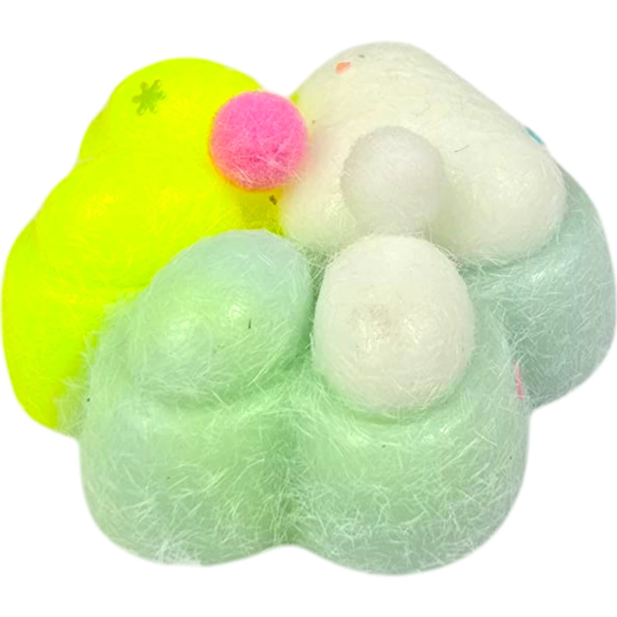 KOCI ŁAPKA GNIOTEK ANTYSTRESOWY SENSORYCZNY FIDGET PSIA ŁAPA SQUISHY PUSH