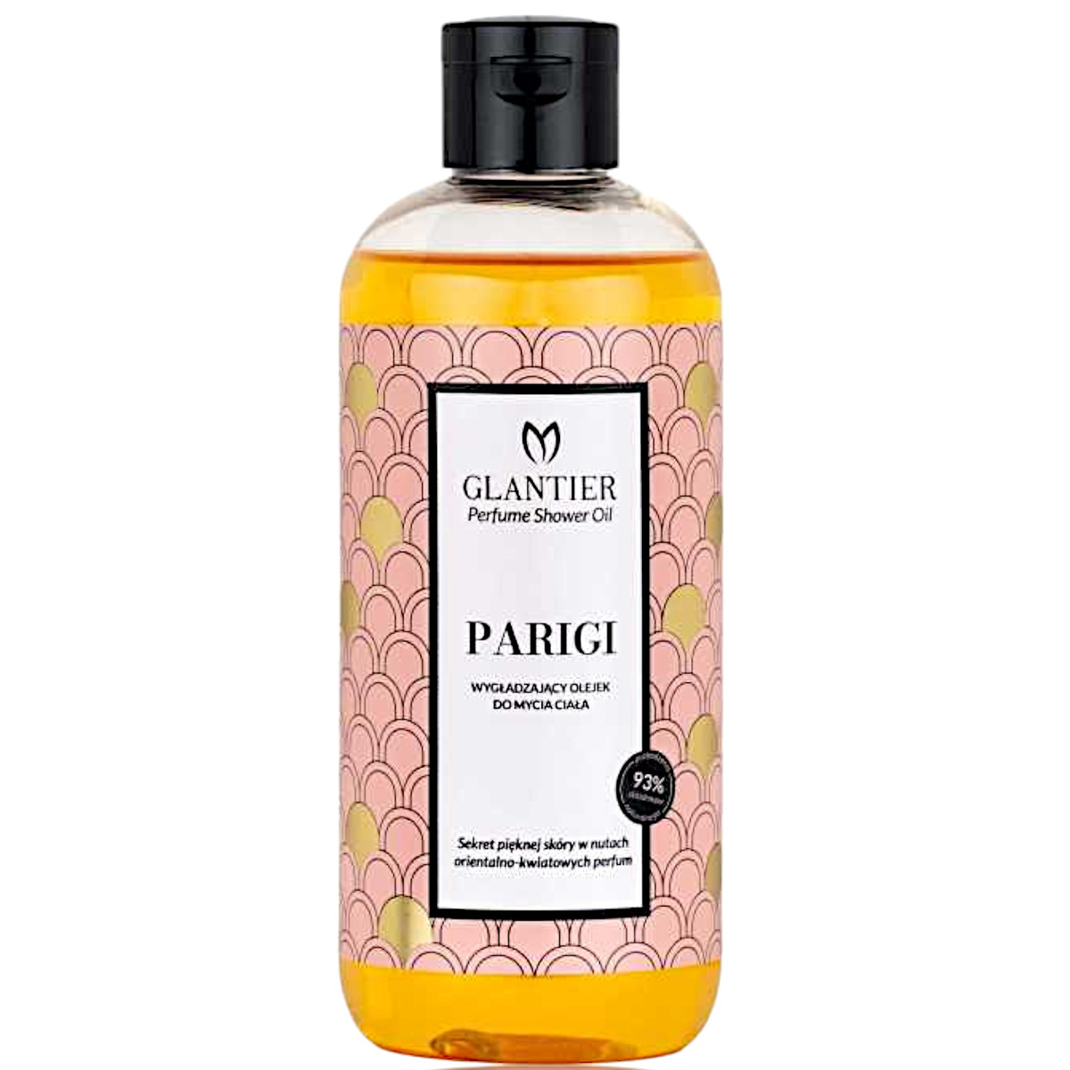 GLANTIER PARIGI LUKSUSOWY OLEJEK DO MYCIA CIAŁA 300 ml GŁĘBOKIE NAWILŻENIE