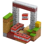 KLOCKI KONSTRUKCYJNE PIXEL KLOCKI MAGNETYCZNE 18 SZTUK SZEŚCIANY 2 LUDZIKI