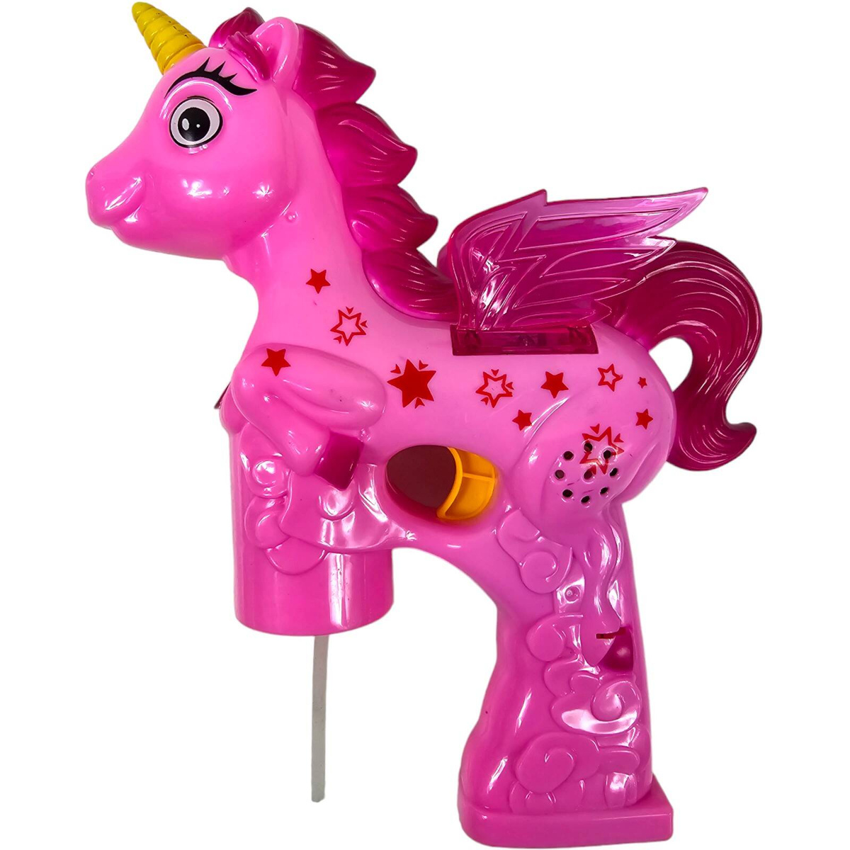 PISTOLET DO BANIEK DLA DZIEWCZYNKI JEDNOROŻEC + 2x PŁYN BAŃKI MYDLANE PEGAZ