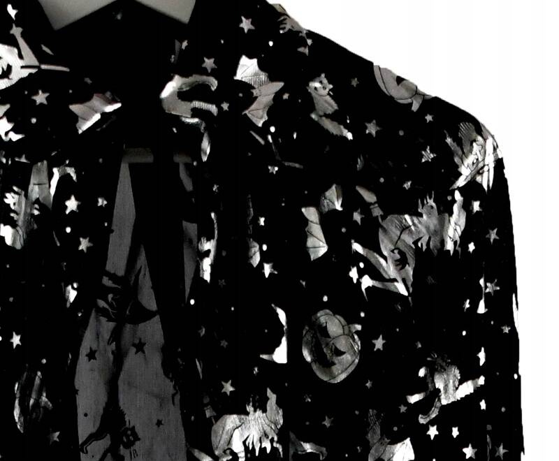 DŁUGA PELERYNA CZAROWNICY WIEDŹMY PRZEBRANIE NA HALLOWEEN KOSTIUM NA BAL