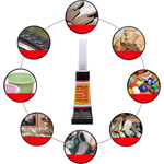 KLEJ SUPER GLUE SZYBKI BŁYSKAWICZNY UNIWERSALNY DO WSZYSTKIEGO EXTRA STRONG