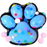 KOCI ŁAPKA GNIOTEK ANTYSTRESOWY SENSORYCZNY FIDGET PSIA  ŁAPA SQUISHY PUSH