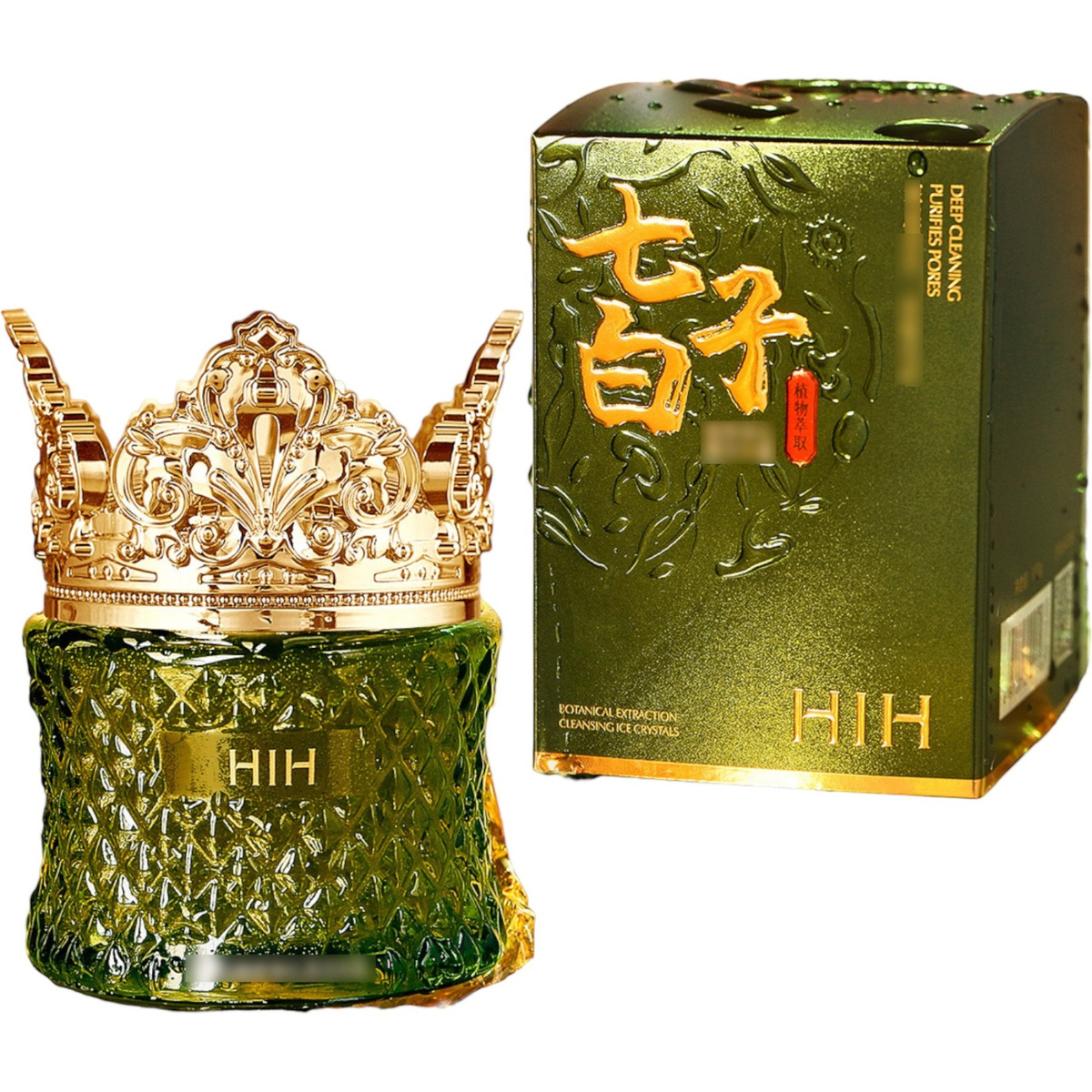 HIH OCZYSZCAJĄCY ŻEL DO MYCIA TWARZY KORONA 100g ODŚWIEŻAJĄCA FORMUŁA