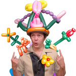 BALONY DO MODELOWANIA SKRĘCANIA DŁUGIE RURKI KOLOROWE FESTYN 100 SZTUK