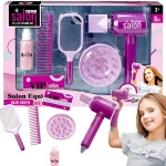 ZESTAW DO STYLIZACJI WŁOSÓW 6w1 SUSZARKA LUSTERKO AKCESORIA FRYZJERSKIE