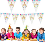 GIRLANDA URODZINOWA  DEKORACJA JEDNOROŻCE URODZINY IMPREZA UNICORN