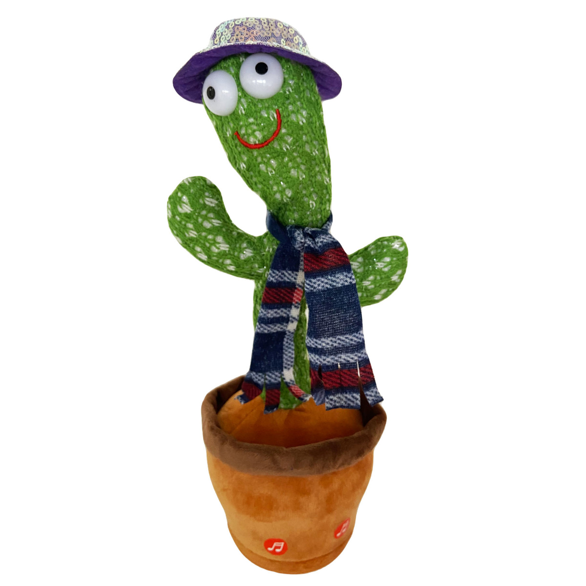 KAKTUS ŚPIEWAJĄCY TAŃCZĄCY POWTARZA MÓWI TAŃCZY POWTARZA ŚWIECI PIOSENKI