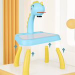 MAGICZNY STOLIK DO MALOWANIA Z PROJEKTOREM TABLICA DO RYSOWANIA DUŻA XL