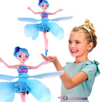 LATAJĄCA LALKA MAGICZNA WRÓŻKA KWIATOWA STEROWANA RĘKĄ DŁONIĄ USB 