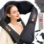 MASAŻER SZYI KARKU RAMION PLECÓW SHIATSU GŁOWICE SPRĘŻYNUJĄCE DZIEŃ MATKI