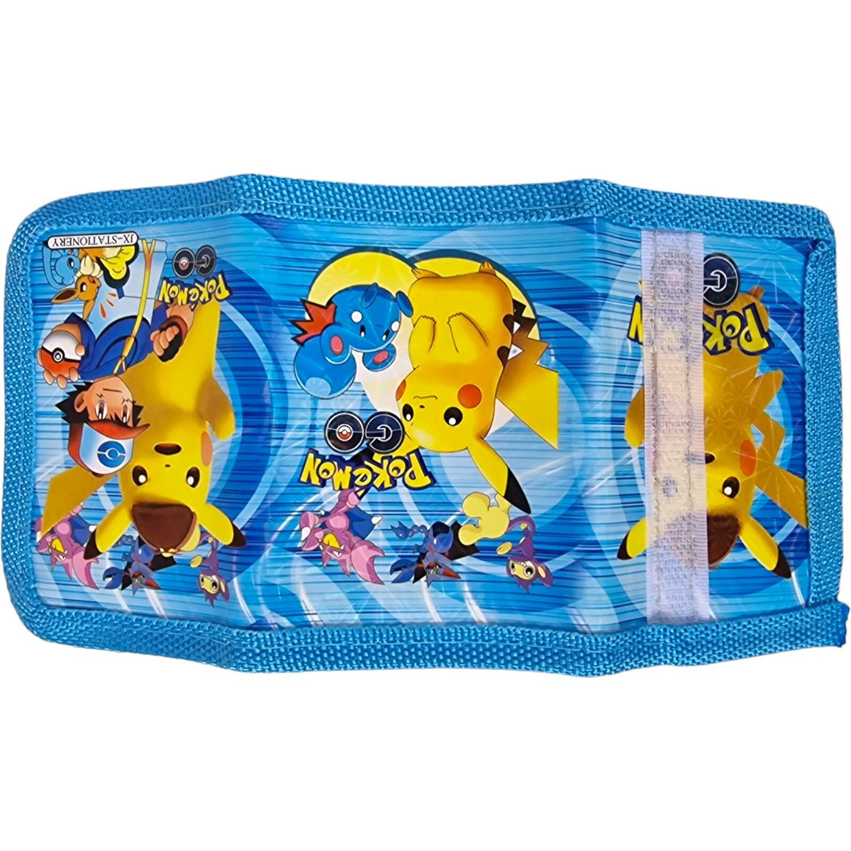 ZESTAW 2w1 POKEMON PORTFEL DLA DZIECI + ZEGAREK KLASYCZNY PIKACHU PORTFELIK