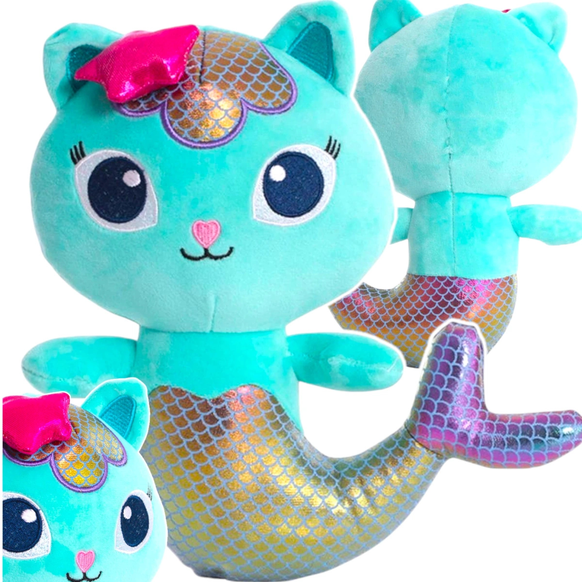 SYRENKOTKA MASKOTKA PLUSZAK KOCI DOMEK GABi KOTEK Z BAJKI PRZYTULANKA