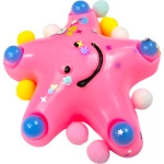 GNIOTEK ANTYSTRESOWY SENSORYCZNY GWIAZDKA Z POSYPKĄ SQUISHY GWIAZDA MOCHI