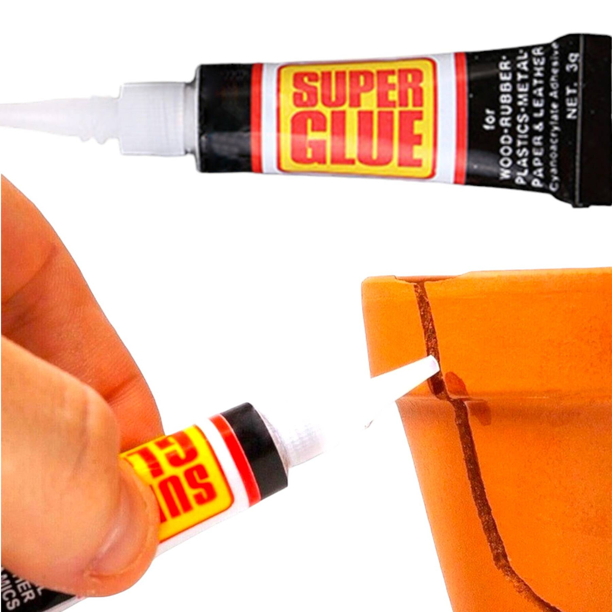 KLEJ SUPER GLUE SZYBKI BŁYSKAWICZNY UNIWERSALNY DO WSZYSTKIEGO EXTRA STRONG