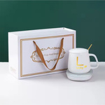 PODGRZEWACZ DO KUBKA KAWY HERBATY ZESTAW 5w1 Kubek z Podgrzewaczem