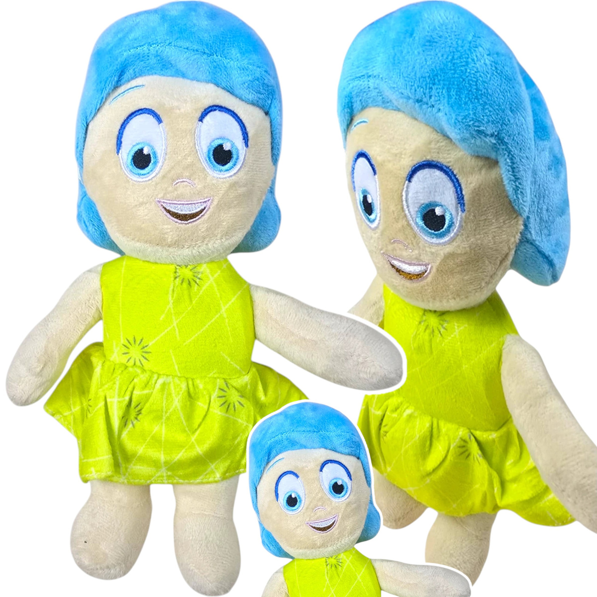 MASKOTKA RADOŚĆ Z BAJKI W GŁOWIE SIĘ NIE MIEŚCI PLUSZOWA PRZYTULANKA DUŻA