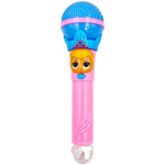 MIKROFON GRAJĄCY ŚPIEWA GRA ŚWIECI RÓŻOWY KSIĘŻNICZKA KOLOROWY PIOSENKA