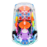 INTERAKTYWNY SAMOCHÓD LED AUTO DLA DZIECI ZABAWKA JEŹDZI ŚWIECI GRA DŹWIĘK