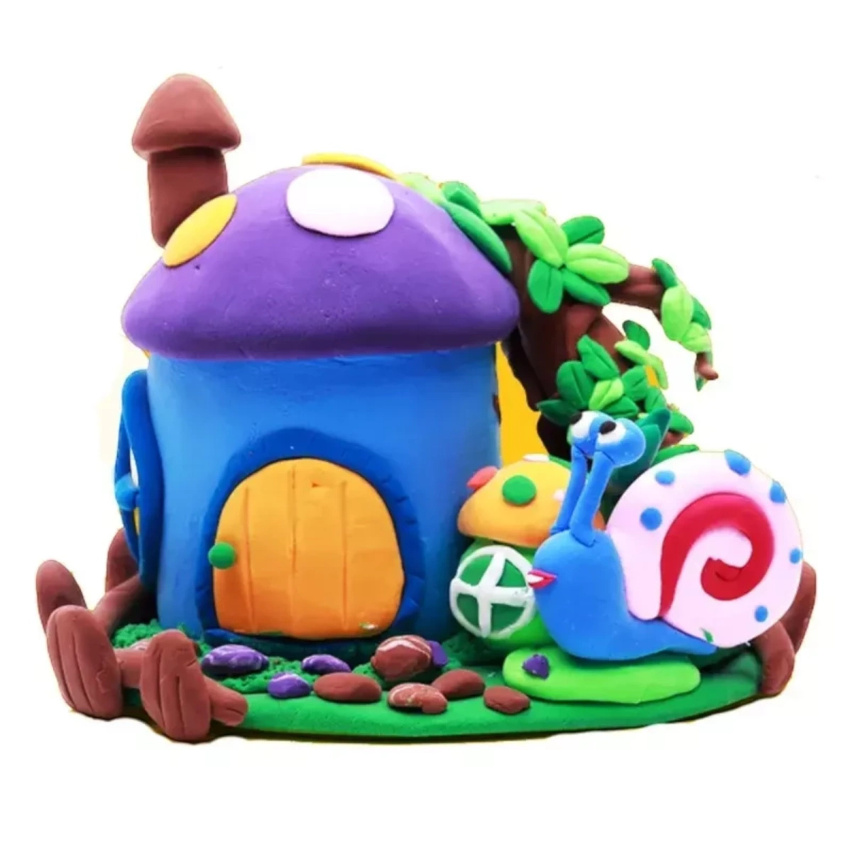 Super Clay Magiczna Piankolina Sensoryczna 48 sztuk