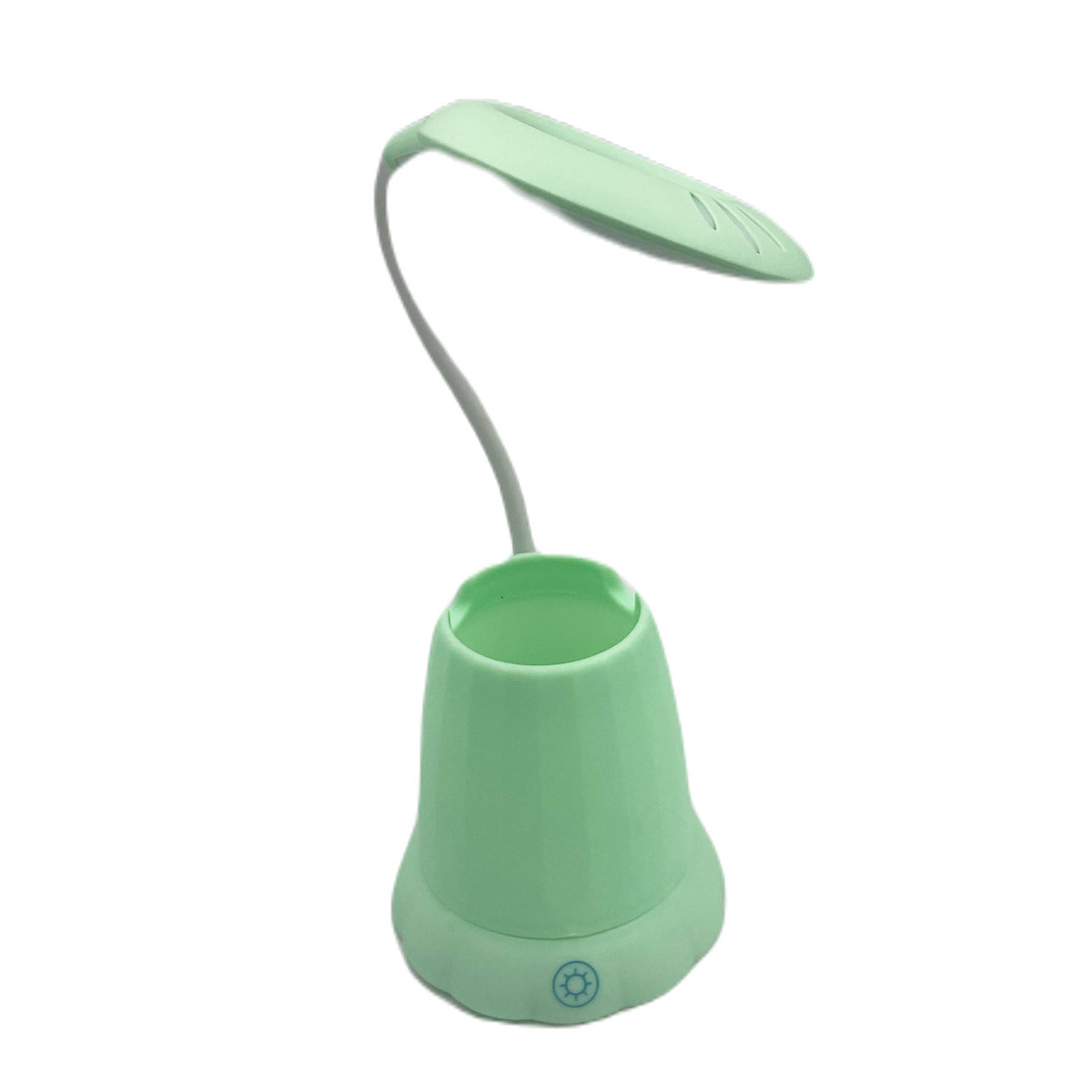 LAMPKA BIURKOWA Z POJEMNIKIEM LED USB PODSTAWKA NA TELEFON  DLA DZIECI