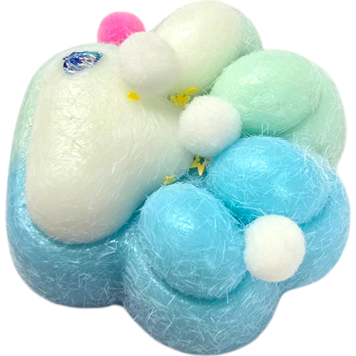 KOCI ŁAPKA GNIOTEK ANTYSTRESOWY SENSORYCZNY FIDGET PSIA ŁAPA SQUISHY PUSH