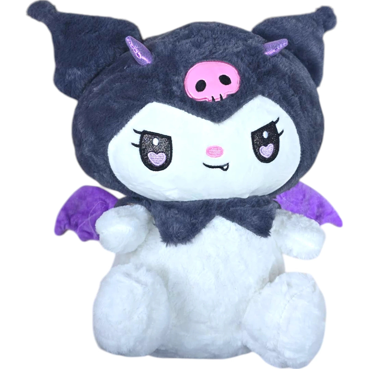 MASKOTKA KUROMI PLUSZOWA PRZYTULANKA MIĘKKI PLUSZAK DUŻY 35CM HELLO KITTY