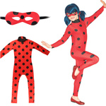 STRÓJ BIEDRONKA PRZEBRANIE MIRACULUM KOSTIUM NA BAL OPASKA 116-122