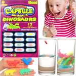 MAGICZNE KAPSUŁKI ROSNĄCE W WODZIE DINOZAURY 12 SZTUK DO KĄPIELI W WANNIE