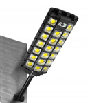 LAMPA SOLARNA 2400W CZUJNIK RUCHU ZMIERZCHU OGRODOWA LATARNIA PILOT GRARAŻ 