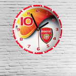ZEGAR ŚCIENNY DLA CHŁOPCA ARSENAL FC DLA KIBICA DLA FANÓW DRUŻYNY Z LONDYNU