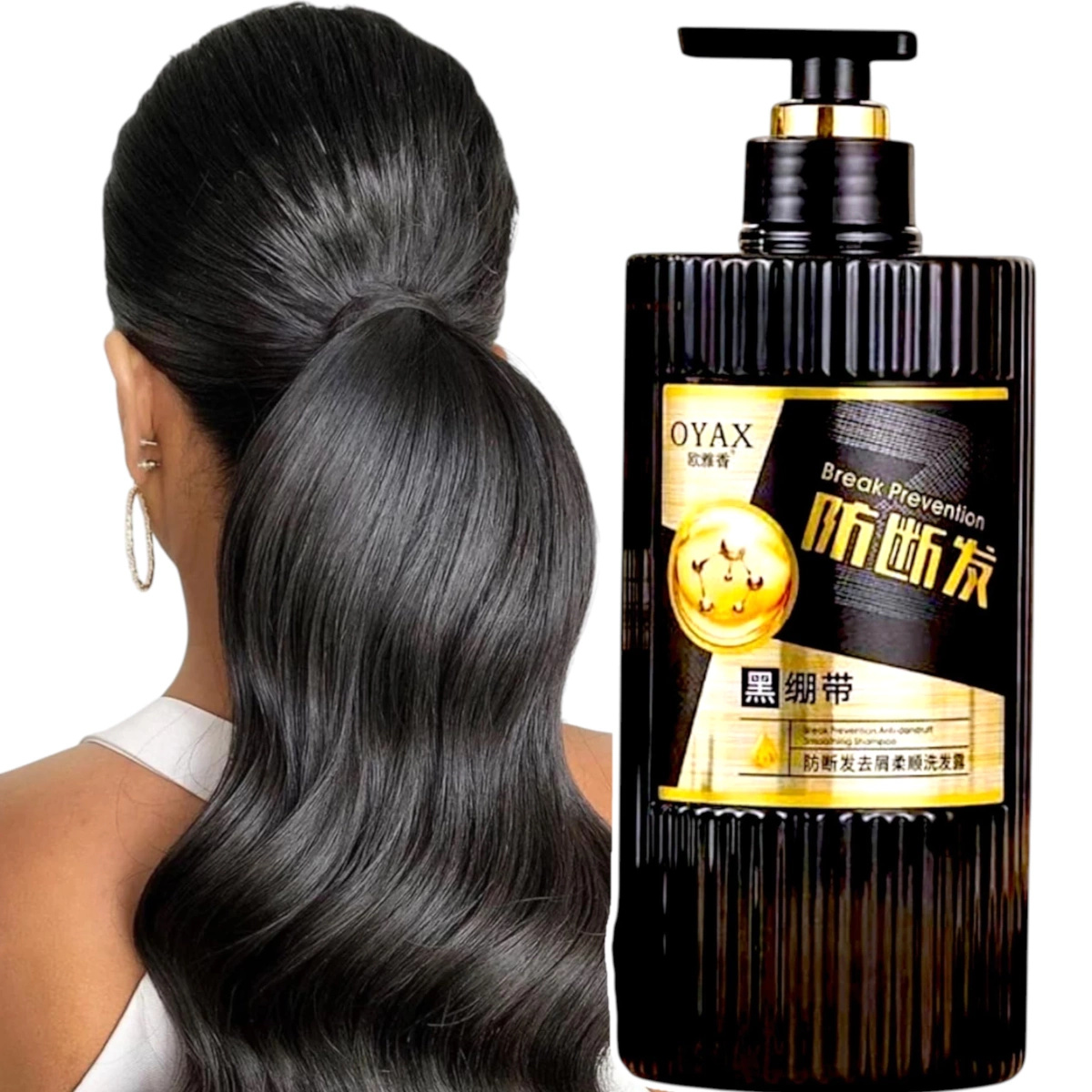 SZAMPON DO WŁOSÓW CZARNY BANDAŻ 800 ml OCZYSZCZAJĄCO-NAWILŻAJĄCA FORMUŁA