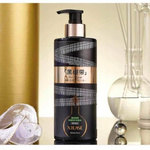 XIUSE SZAMPON DO WŁOSÓW CZARNY BANDAŻ 400 ml WYGŁADZENIE ŚWIEŻOŚĆ OCHRONA