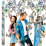 TUBA KONFETTI BANKNOTY DOLARY 60CM KAWALERSKI ŚLUB NA URODZINY DEKORACJA