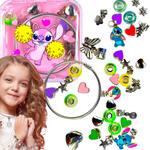 ZESTAW BIŻUTERII LILO I STITCH BRANSOLETKA Z ZAWIESZKAMI KREATYWNY PREZENT