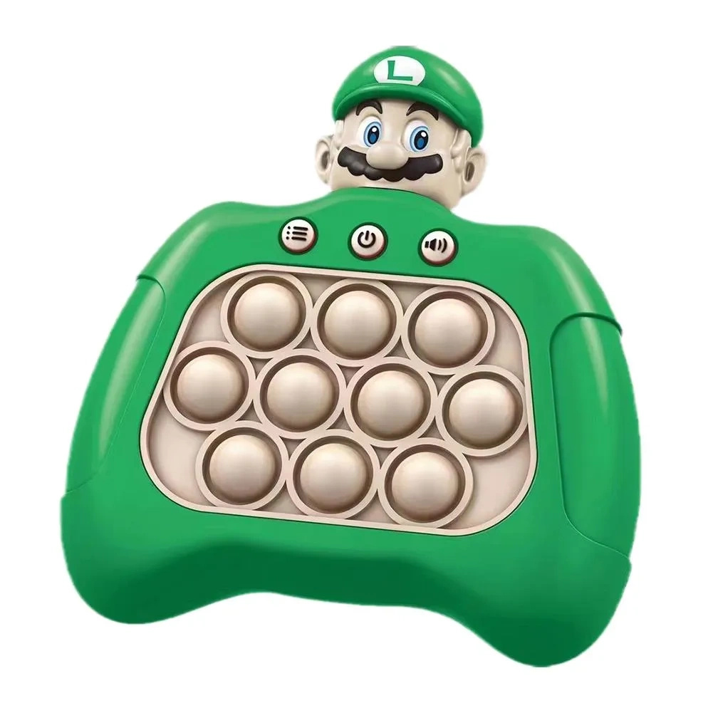KONSOLA POP IT SUPER MARIO LUIGI GRA ELEKTRONICZNA ANTYSTRESOWA 30 POZIOMÓW