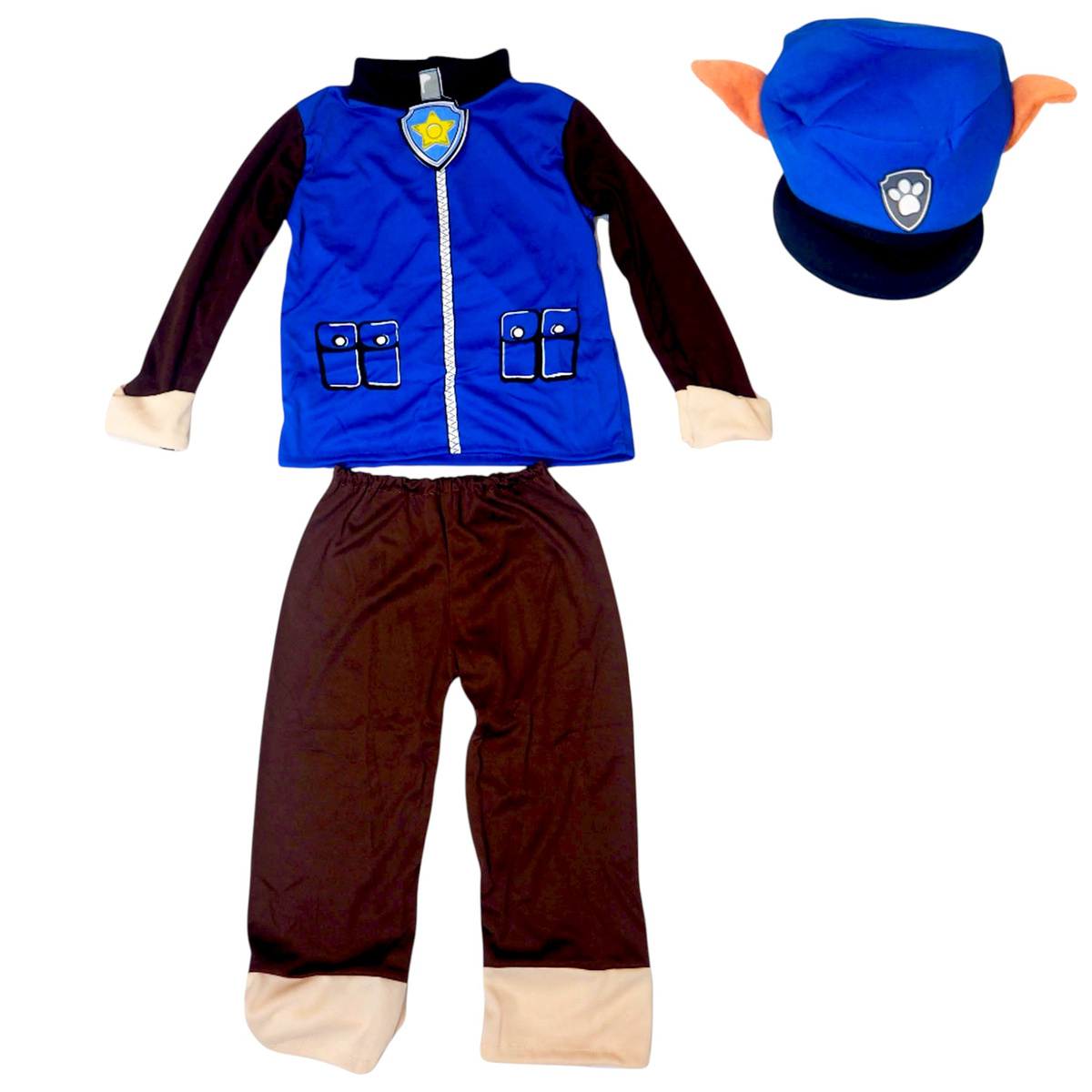 PSI PATROL KOSTIUM CHASE STRÓJ ROZMIAR S PRZEBRANIE NA IMPREZĘ 3w1