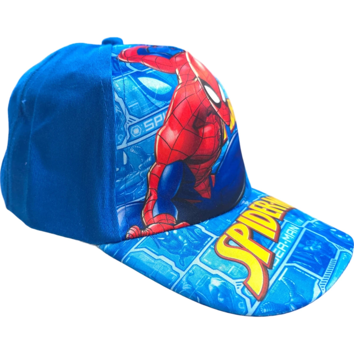 CZAPKA Z DASZKIEM DLA DZIECI SPIDERMAN BEJSBOLÓWKA LETNIA DZIECIĘCA 4-8 LAT