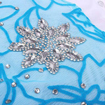 STRÓJ DLA DZIECI ELSA KRAINA LODU SUKIENKA KOSTIUM DŁUGA SUKNIA PRZEBRANIE