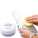 PASTA DO CZYSZCZENIA BIAŁYCH BUTÓW Z GĄBKĄ  WYBIELACZ DO OBUWIA BIAŁY 260G