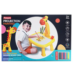 MAGICZNY STOLIK DO RYSOWANIA Z PROJEKTOREM TABLICA DUŻA ŚWIECI STÓŁ BIURKO