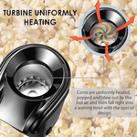 MASZYNA DO POPCORNU BEZTŁUSZCZOWA 1200W DO DOMU AUTOMAT URZĄDZENIE 230V