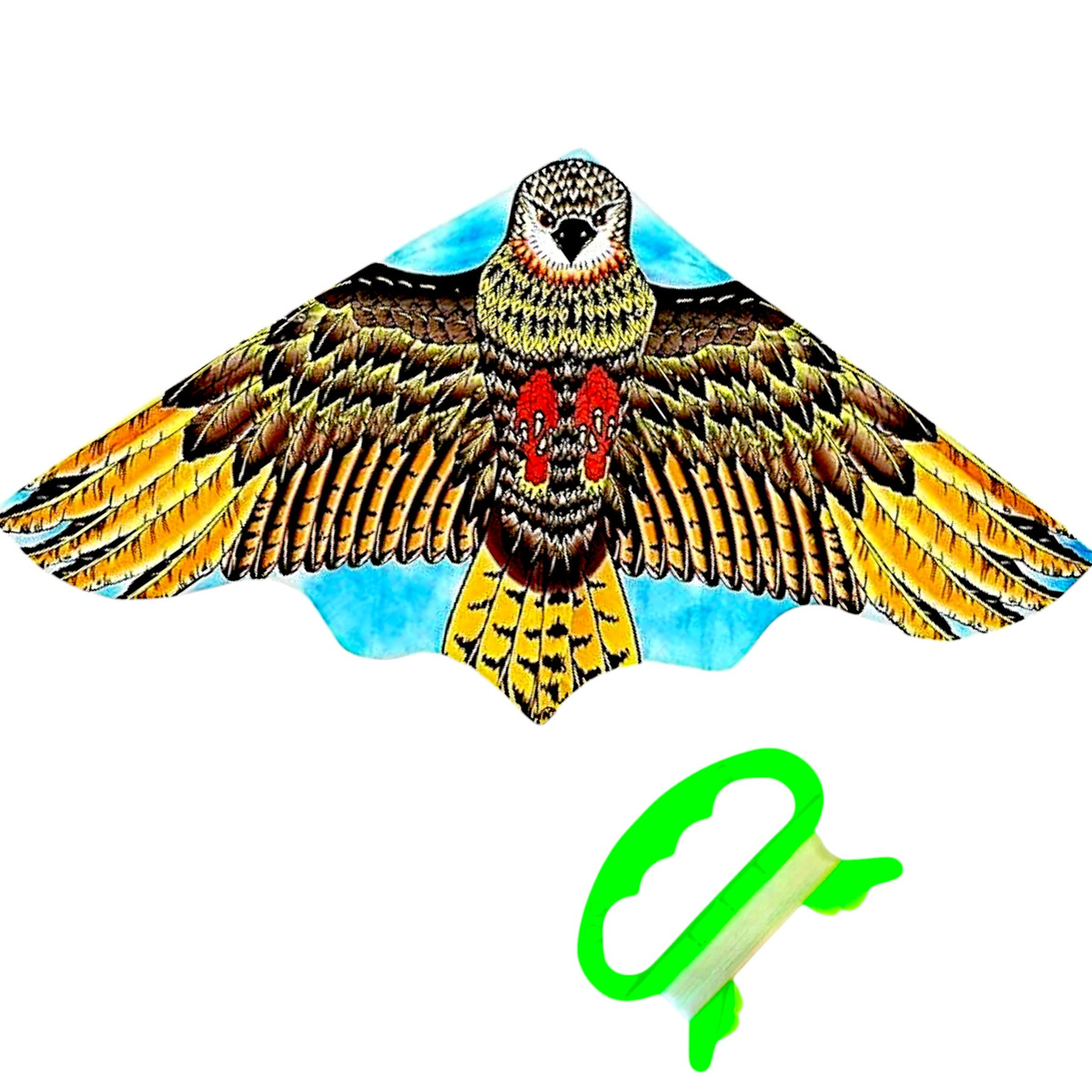 MEGA LATAWIEC ORZEŁ MOCNY DUŻY OGROMNY PTAK XXL 120 CM ODSTRASZACZ PTAKÓW 