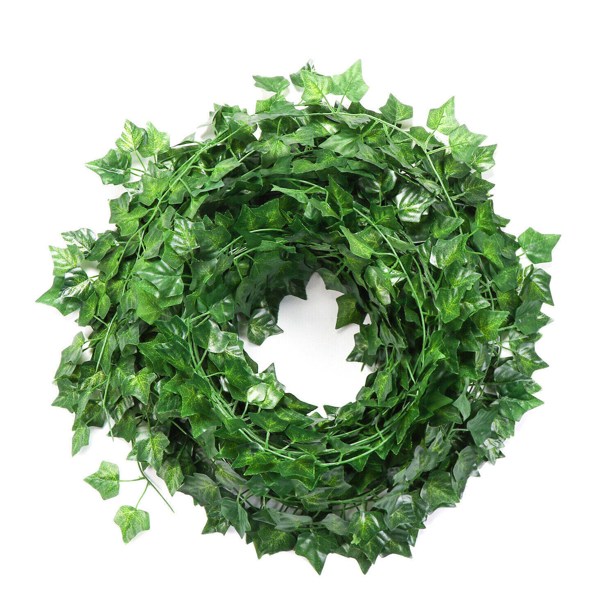 SZTUCZNY BLUSZCZ ROŚLINA WISZĄCA NA ŚCIANĘ BALKON SZTUCZNE LIŚCIE 25M 12SZT