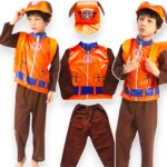 STRÓJ PSI PATROL ZUMA KOSTIUM PRZEBRANIE CZAPKA ROZMIAR S 98-110 NA BAL